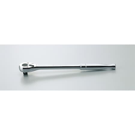 Ko-Ken Ratchet Handle 24 teeth Long 250mm Polished Handle 3/8 Sq. Drive 3753P-250